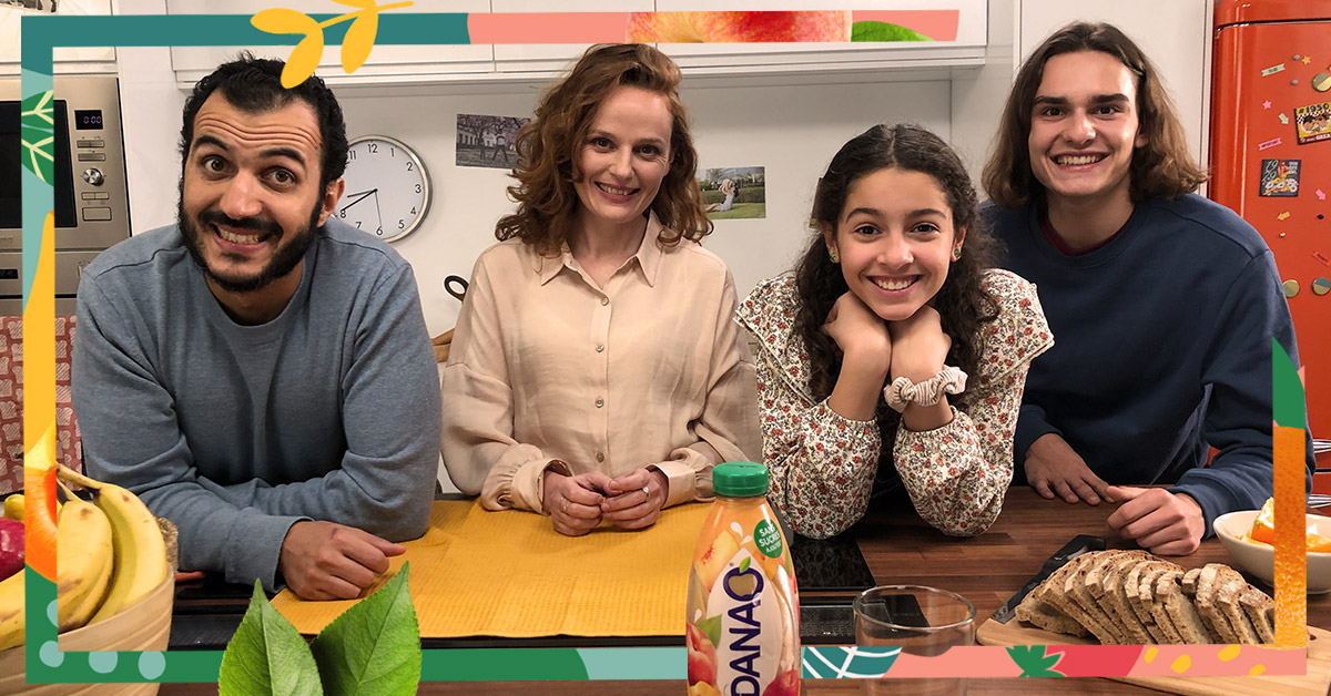 Karim, Lucie, Louna et Tom